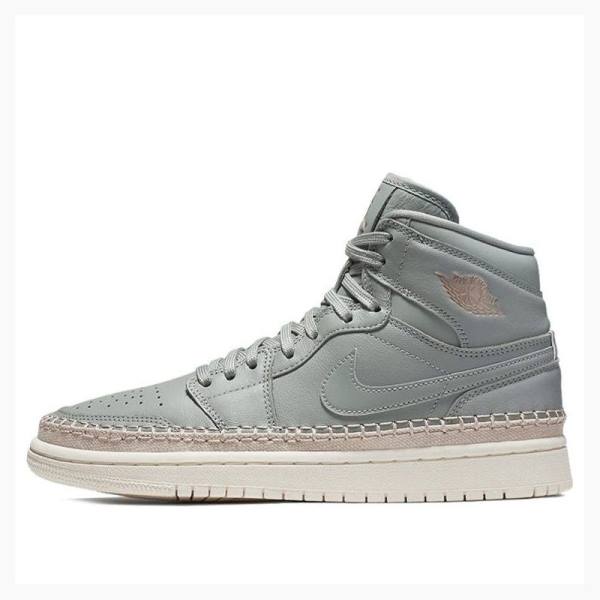 Grey Nike Retro HI PRM Mica Bronze Basketball Shoes Women\'s Air Jordan 1 | JD-341TU