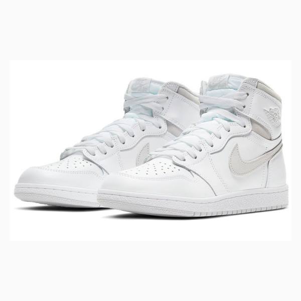 Grey Nike Retro High '85 OG Basketball Shoes Men's Air Jordan 1 | JD-163MS