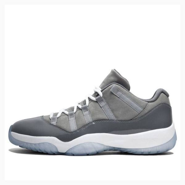 Grey Nike Retro Low Cool Sneakers Men\'s Air Jordan 11 | JD-409XP