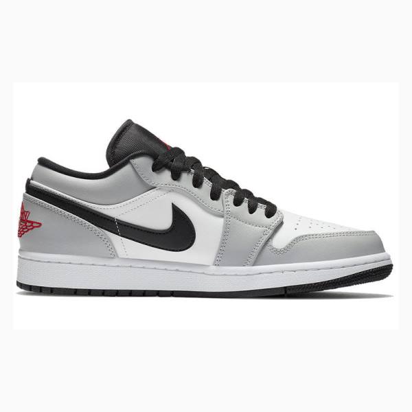 Grey Nike Retro Low Light Smoke Sneakers Men's Air Jordan 1 | JD-102PM