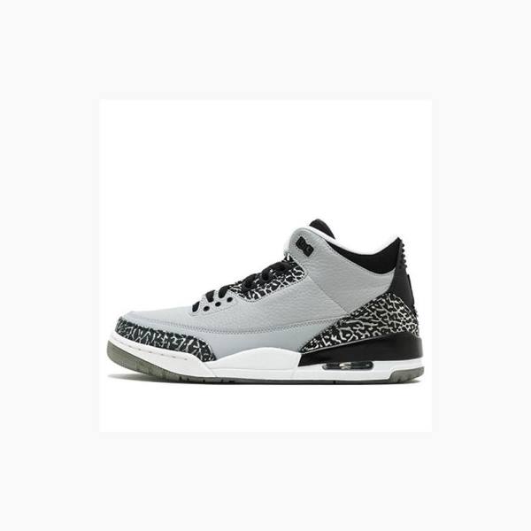 Grey Nike Retro Wolf Basketball Shoes Men\'s Air Jordan 3 | JD-560UI