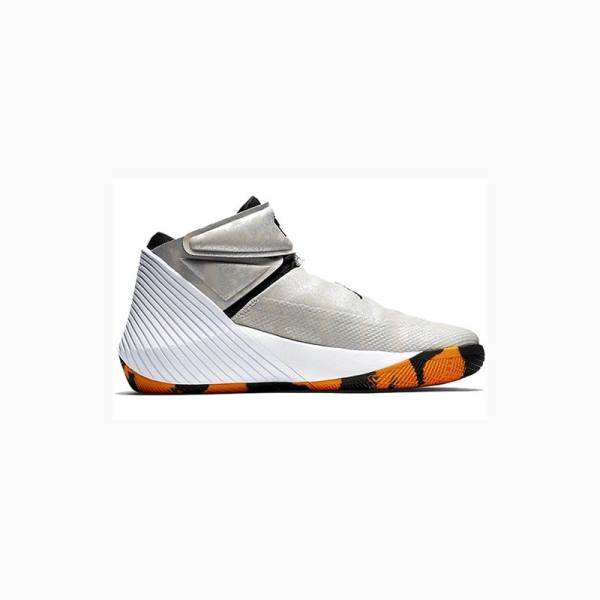 Grey Nike Why Not Zer01 3M Basketball Shoes Women's Air Jordan | JD-106BP