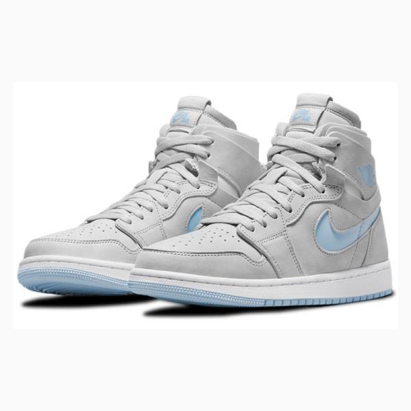 Grey Nike Zoom CMFT Basketball Shoes Women's Air Jordan 1 | JD-295PN