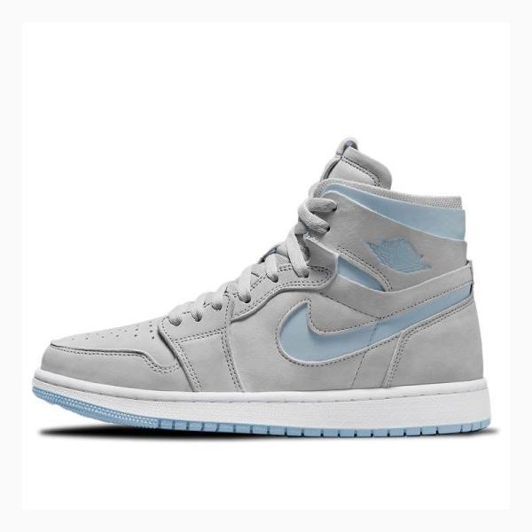 Grey Nike Zoom CMFT Basketball Shoes Women\'s Air Jordan 1 | JD-295PN