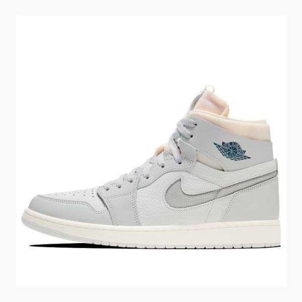 Grey Nike Zoom Comfort London Basketball Shoes Men\'s Air Jordan 1 | JD-394IY