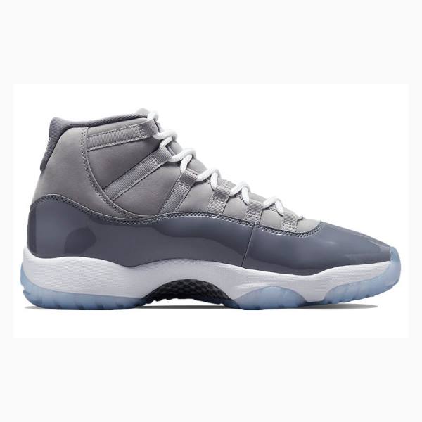 Grey / Silver Nike Retro Basketball Shoes Men's Air Jordan 11 | JD-180UC