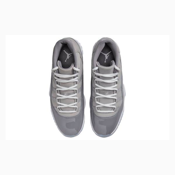 Grey / Silver Nike Retro Basketball Shoes Men's Air Jordan 11 | JD-180UC