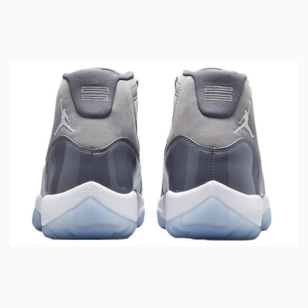 Grey / Silver Nike Retro Basketball Shoes Men's Air Jordan 11 | JD-180UC