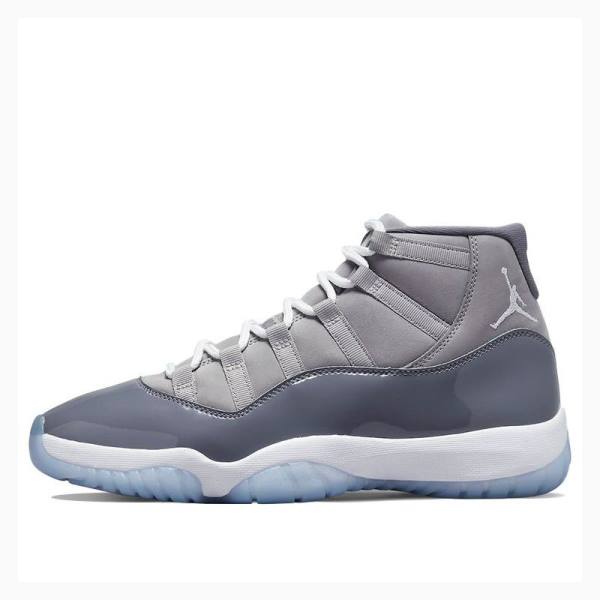 Grey / Silver Nike Retro Basketball Shoes Men\'s Air Jordan 11 | JD-180UC