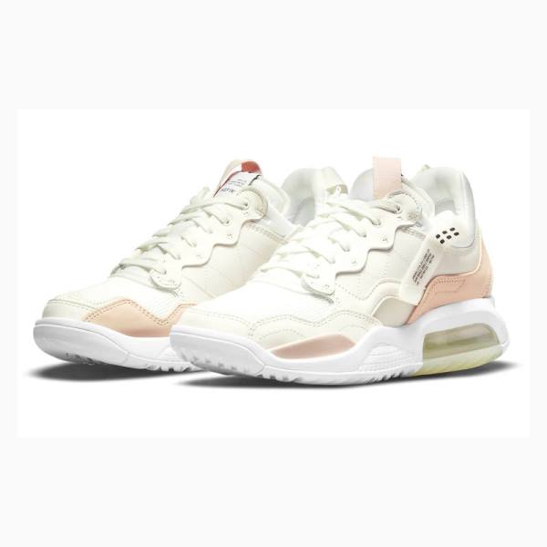 Khaki / Pink Nike MA2 Sail Running Shoes Women's Air Jordan | JD-369UH