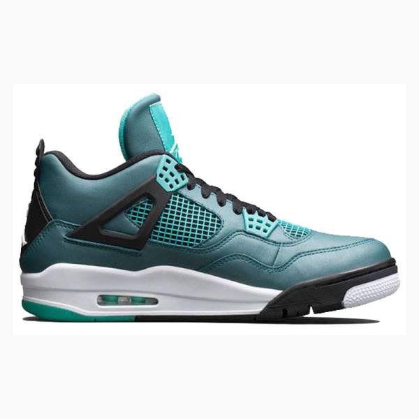 Light Aqua Nike Retro 30TH Teal Basketball Shoes Men's Air Jordan 4 | JD-015NQ