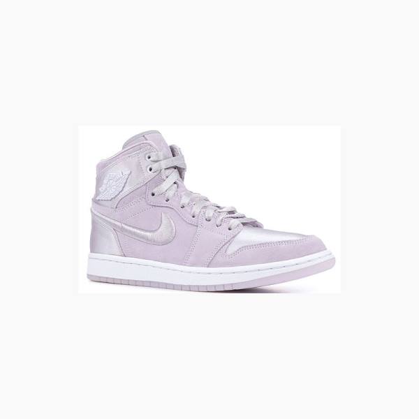 Light Purple Nike RET High SOH Barely Basketball Shoes Women's Air Jordan 1 | JD-438UW