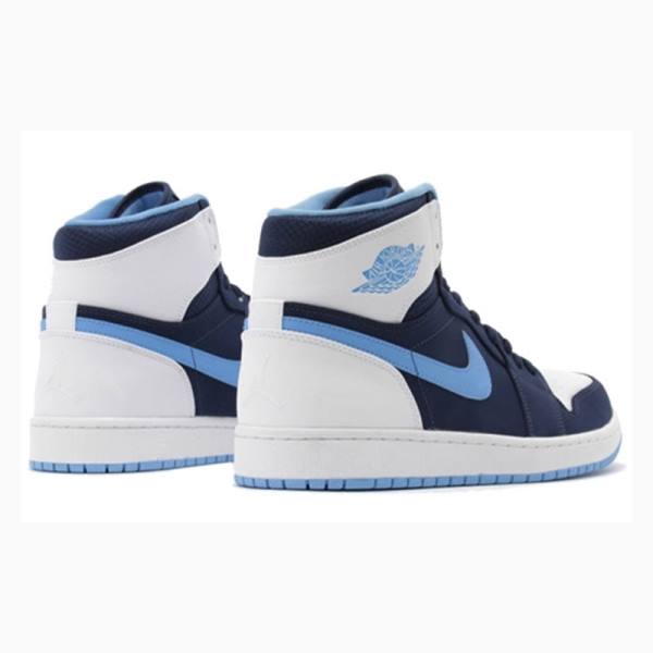 Navy / Blue Nike Retro High CP3 Basketball Shoes Men's Air Jordan 1 | JD-963JW