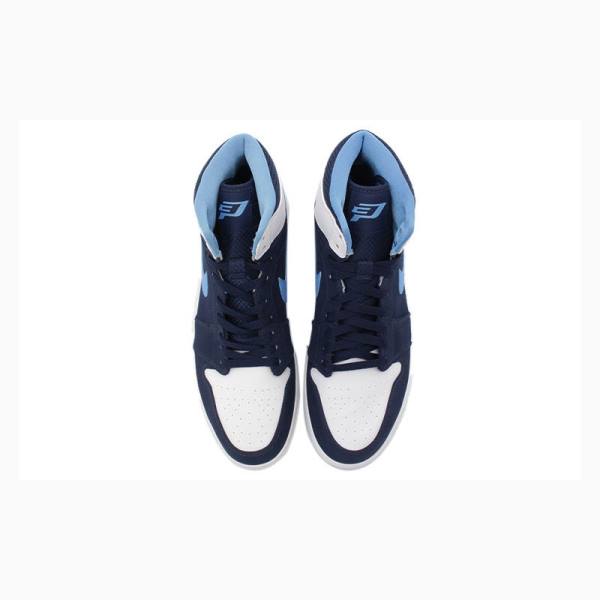 Navy / Blue Nike Retro High CP3 Basketball Shoes Men's Air Jordan 1 | JD-963JW