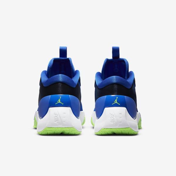 Navy / Blue / White / Green Nike Zoom Separate Men's Air Jordan | NK875ZXB