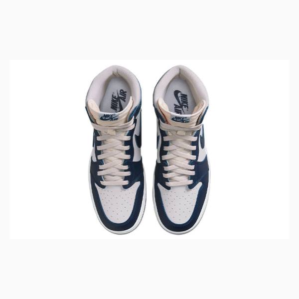 Navy Nike Retro High '85 OG Basketball Shoes Men's Air Jordan 1 | JD-180TL