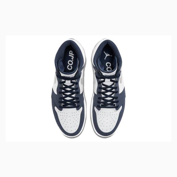 Navy Nike Retro High co.JP 'Midnight Navy' Suitcase Special Box Basketball Shoes Men's Air Jordan 1 | JD-439HG