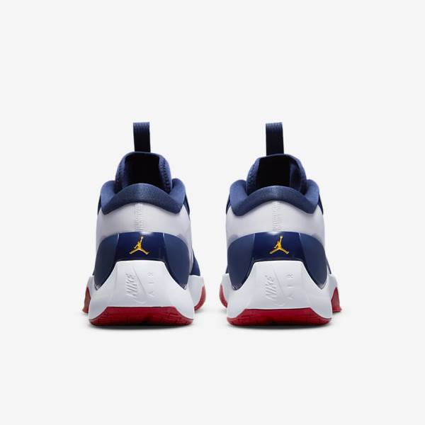 Navy / White / Red / Gold Nike Zoom Separate Men's Air Jordan | NK895XWY