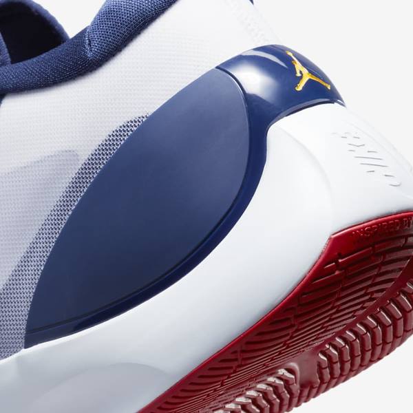 Navy / White / Red / Gold Nike Zoom Separate Men's Air Jordan | NK895XWY