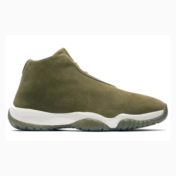 Olive Nike Future Suede – Canvas Basketball Shoes Women's Air Jordan | JD-520PX