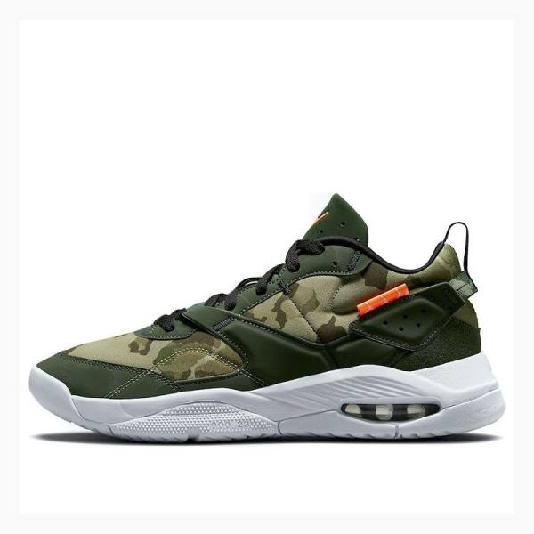 Olive Nike NFH Camo Running Shoes Men\'s Air Jordan | JD-675NM