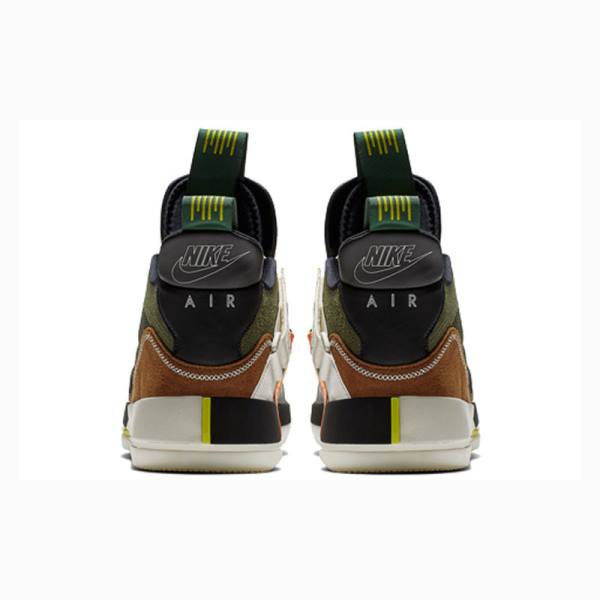 Olive Nike NRG x Travis Scott Army Basketball Shoes Men's Air Jordan 33 | JD-458ZB