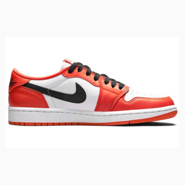 Orange Nike Low OG Starfish Sneakers Women's Air Jordan 1 | JD-743DM