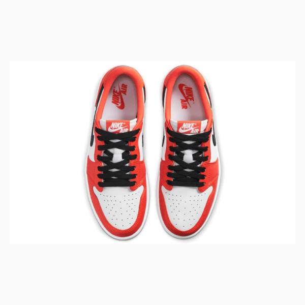 Orange Nike Low OG Starfish Sneakers Women's Air Jordan 1 | JD-743DM