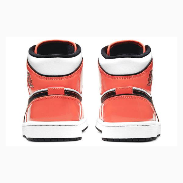 Orange Nike Mid SE Turf Basketball Shoes Men's Air Jordan 1 | JD-423VL