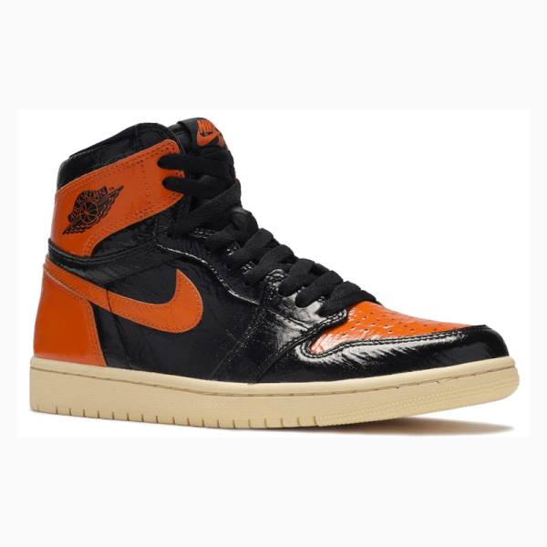 Orange Nike Retro High OG Shattered Backboard 3.0 Basketball Shoes Men's Air Jordan 1 | JD-321LH