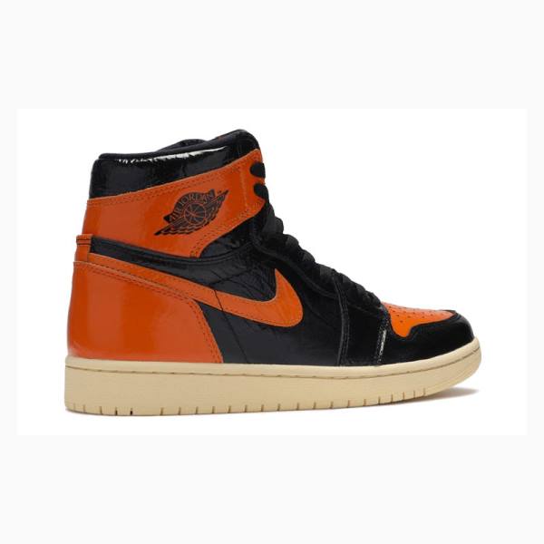 Orange Nike Retro High OG Shattered Backboard 3.0 Basketball Shoes Men's Air Jordan 1 | JD-321LH