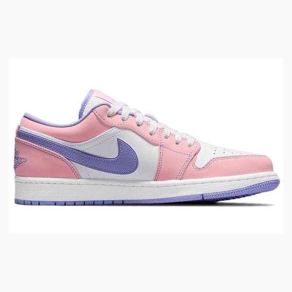 Pink Nike Low SE 'Arctic Punch' Sneakers Men's Air Jordan 1 | JD-653XF