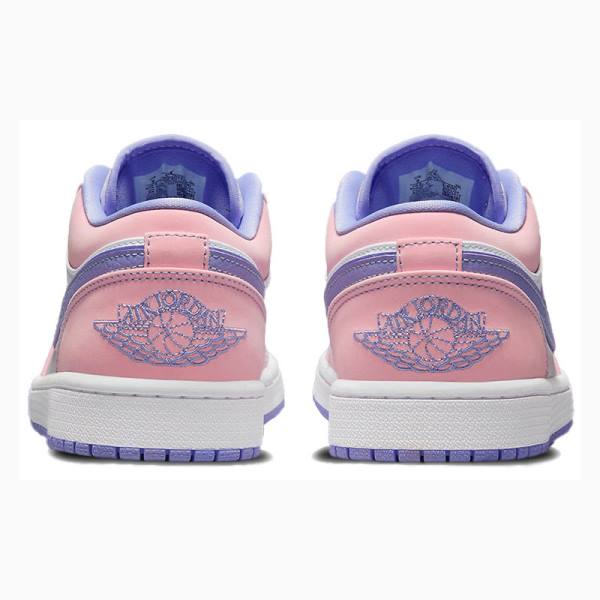 Pink Nike Low SE 'Arctic Punch' Sneakers Men's Air Jordan 1 | JD-653XF