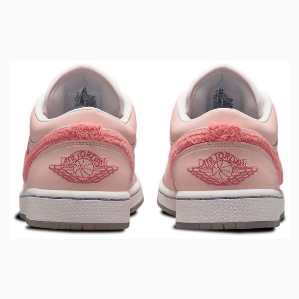 Pink Nike Low SE Mighty Swooshers (W) Sneakers Women's Air Jordan 1 | JD-953VQ