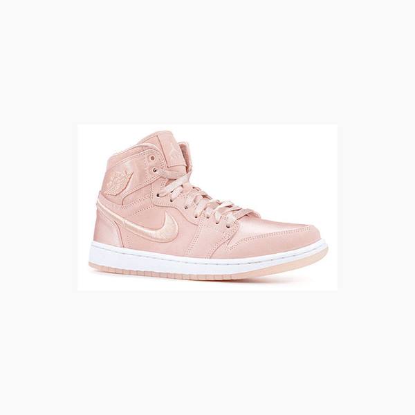 Pink Nike RET High SOH Sunset Tint Basketball Shoes Women's Air Jordan 1 | JD-948ZL