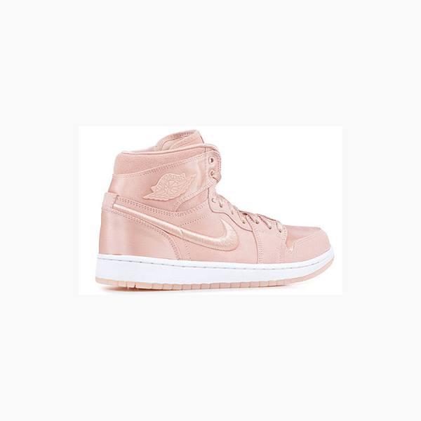 Pink Nike RET High SOH Sunset Tint Basketball Shoes Women's Air Jordan 1 | JD-948ZL