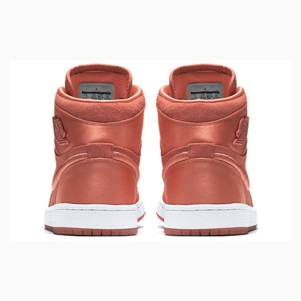 Pink Nike Retro High SOH Sun Blush Basketball Shoes Women's Air Jordan 1 | JD-037QO