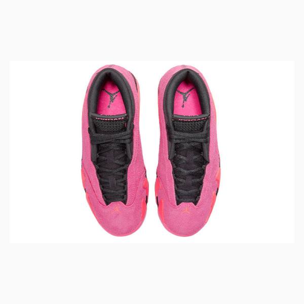 Pink Nike Retro Low Shocking Sneakers Women's Air Jordan 14 | JD-498EH