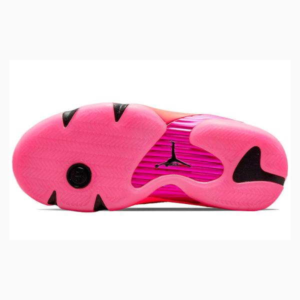 Pink Nike Retro Low Shocking Sneakers Women's Air Jordan 14 | JD-498EH