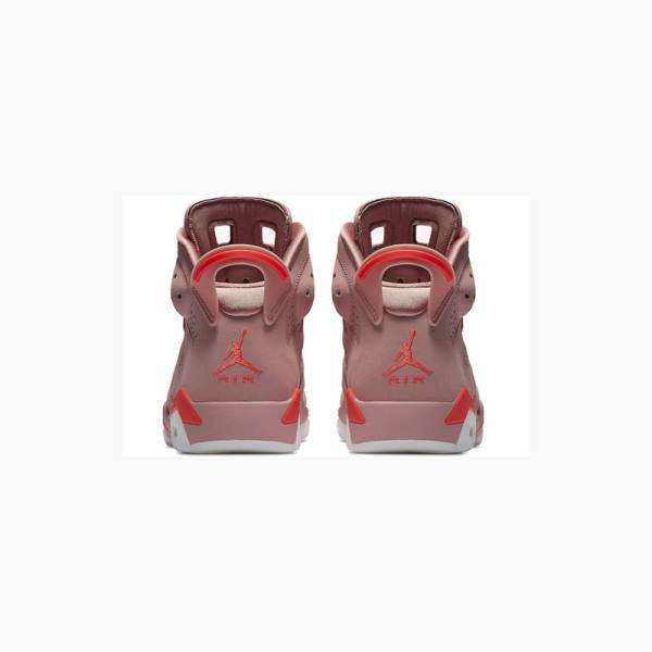 Pink Nike Retro NRG Rust Basketball Shoes Women's Air Jordan 6 | JD-521LT