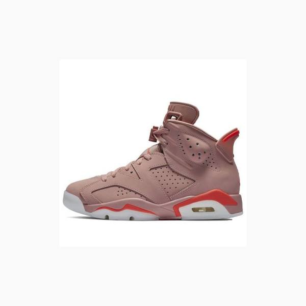 Pink Nike Retro NRG Rust Basketball Shoes Women\'s Air Jordan 6 | JD-521LT