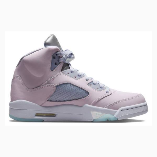 Pink Nike Retro SE Easter Basketball Shoes Men's Air Jordan 5 | JD-531NE