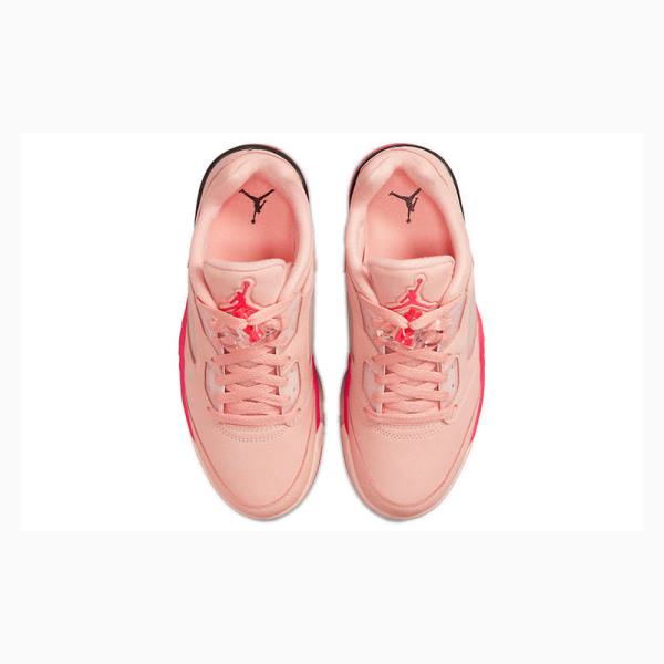 Pink / Red Nike Retro Low Arctic Sneakers Women's Air Jordan 5 | JD-451KZ