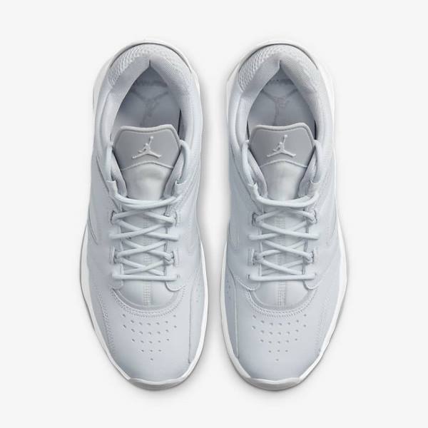 Platinum / White / Grey Nike Point Lane Running Shoes Men's Air Jordan | NK504RQB