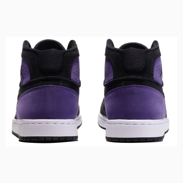 Purple / Black Nike Access Basketball Shoes Men's Air Jordan | JD-549YB