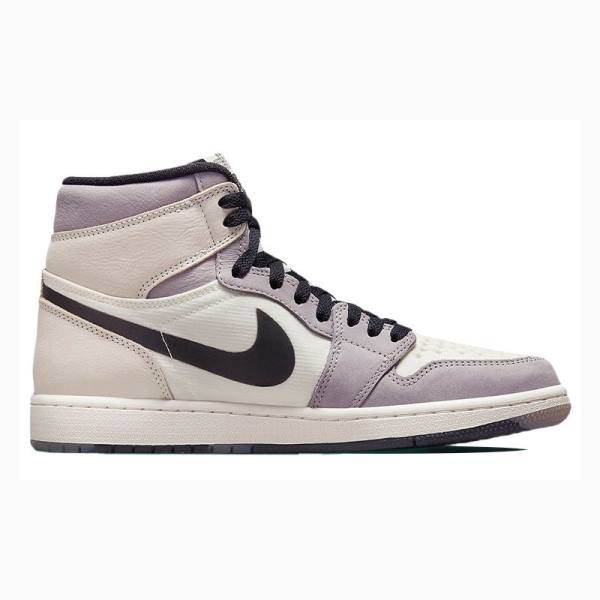 Purple / Black Nike High Element Gore-Tex Light Bone Basketball Shoes Men's Air Jordan 1 | JD-618TS