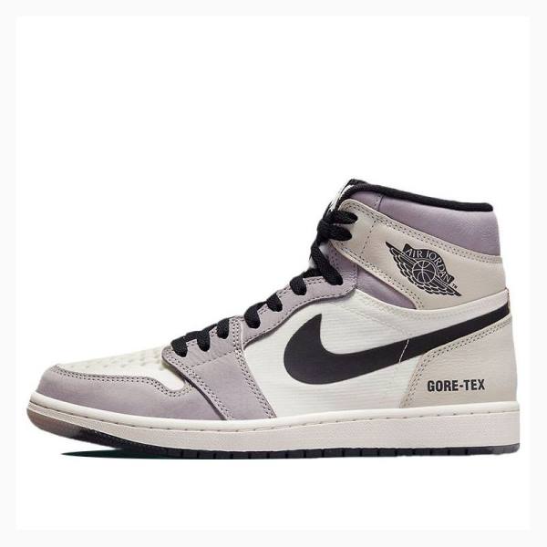 Purple / Black Nike High Element Gore-Tex Light Bone Basketball Shoes Men\'s Air Jordan 1 | JD-618TS