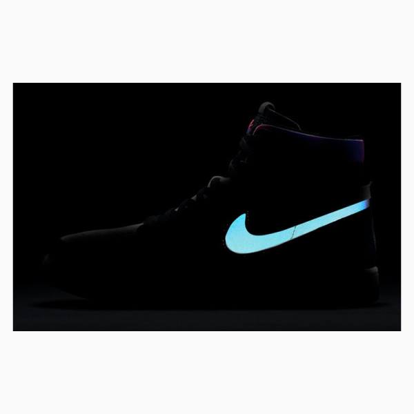 Purple / Black Nike Zoom CMFT PSG PSG Basketball Shoes Men's Air Jordan 1 | JD-436ZH