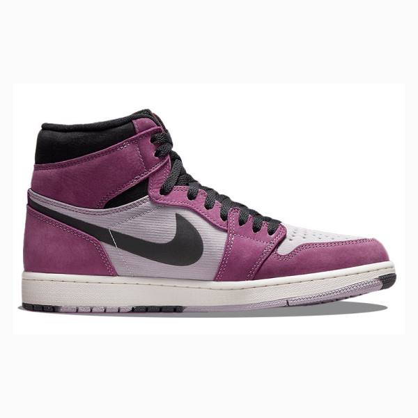 Purple Nike Element Gore-Tex Light Berry Basketball Shoes Men's Air Jordan 1 | JD-538LN