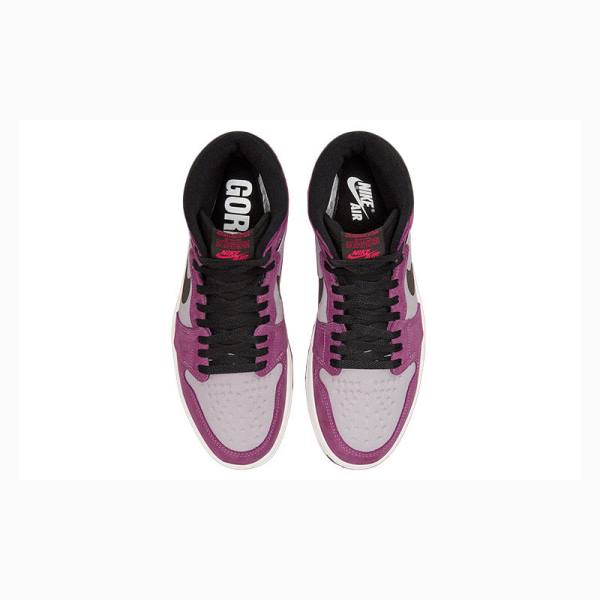 Purple Nike Element Gore-Tex Light Berry Basketball Shoes Men's Air Jordan 1 | JD-538LN